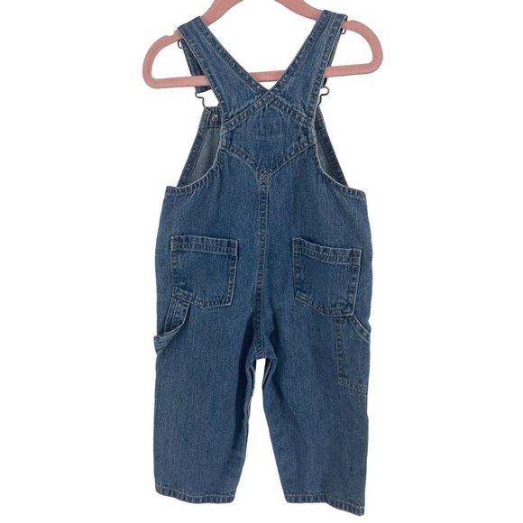The Original Arizona Jean Company Unisex Baby Size 18 Months Denim Overalls - Picture 2 of 5